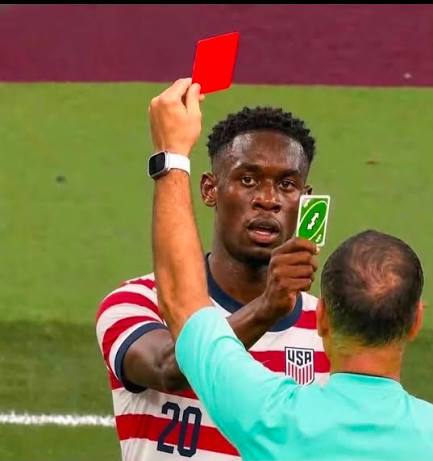 Another World Cup card reversed?