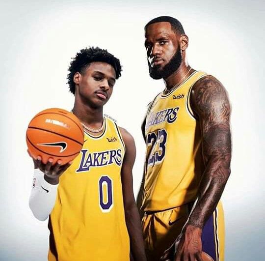 Bronny James drafted by the Lakers?
