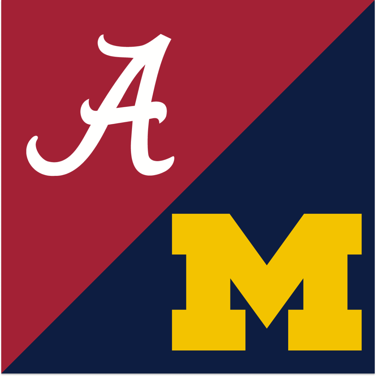 CFB: Alabama vs. Michigan