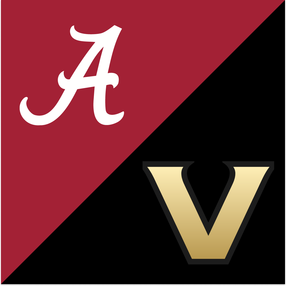 CFB: Alabama vs. Vanderbilt