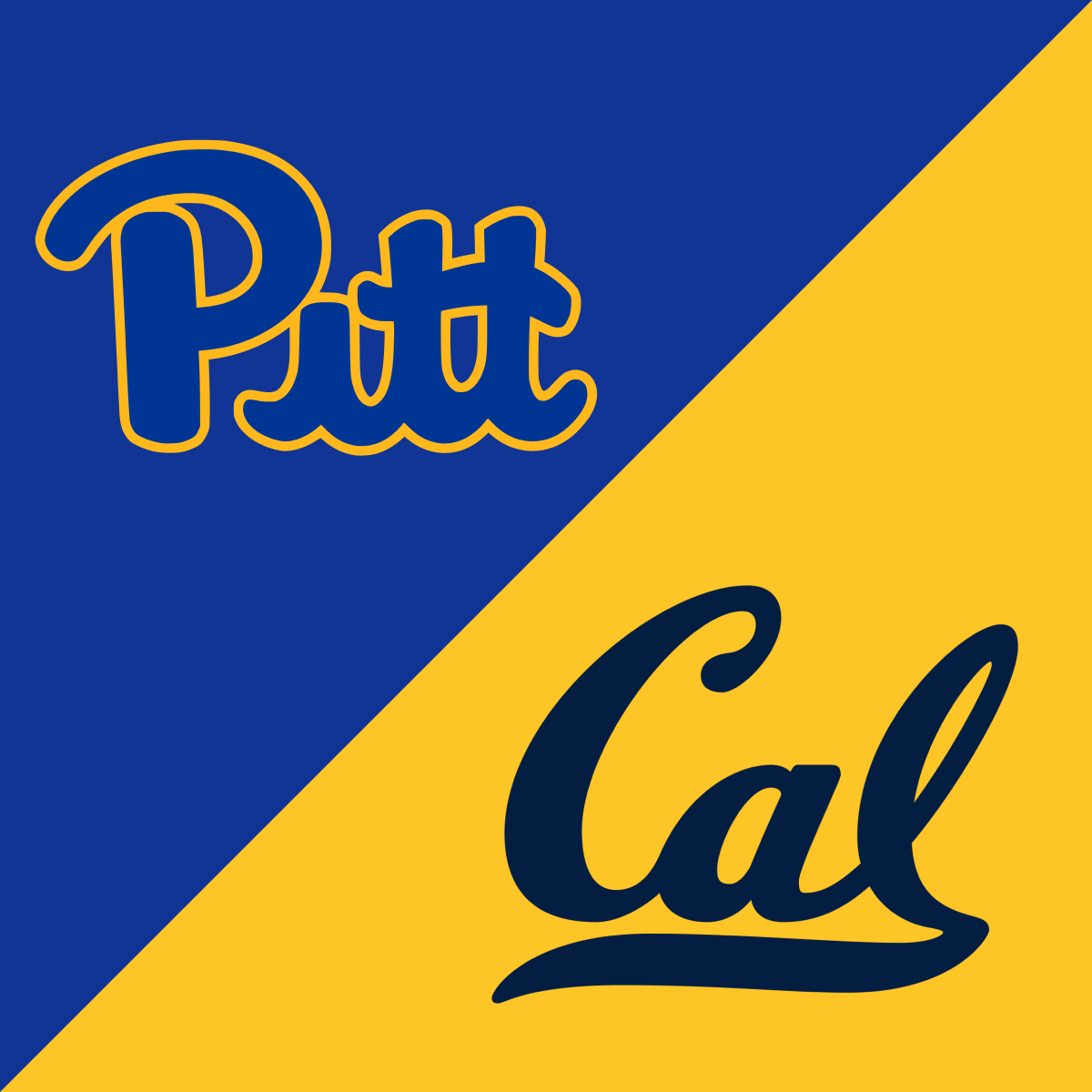 CFB: Pittsburgh vs. California