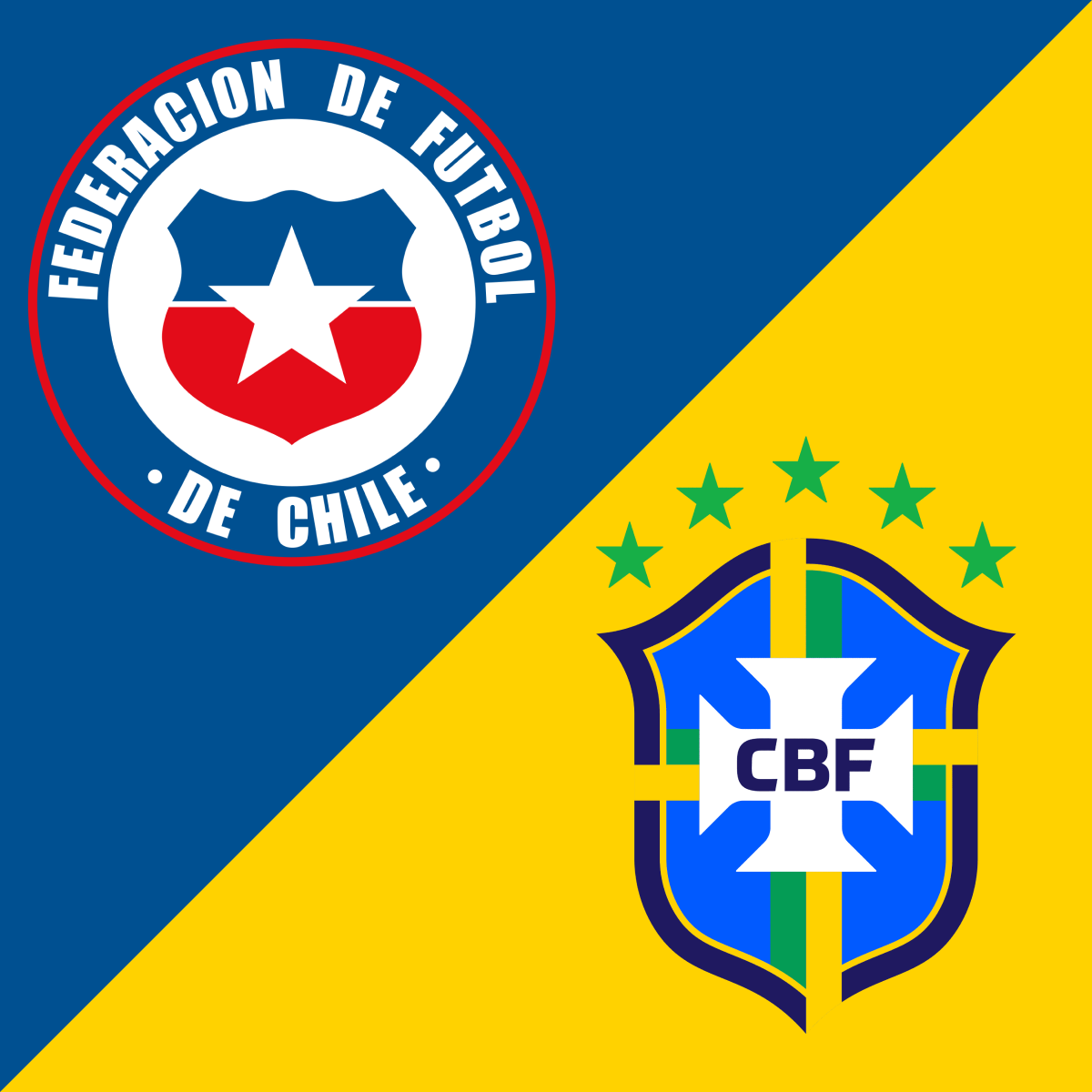 CONMEBOL: Chile vs. Brazil