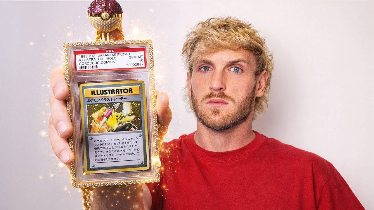 Does a card sell for more than Logan’s record $16,492,000 by the end of 2026?
