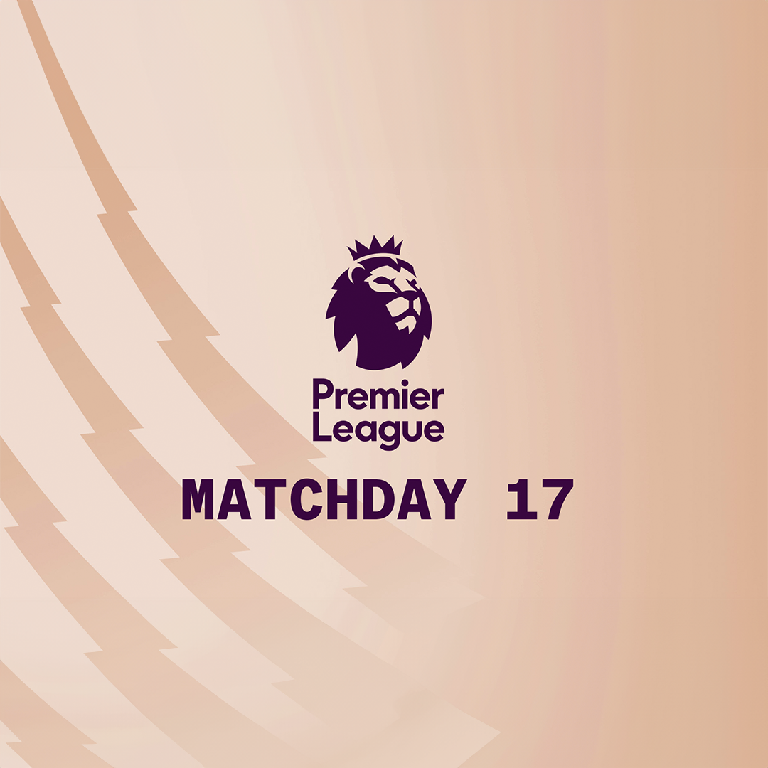 EPL Matchday 17: Goals (O/U)