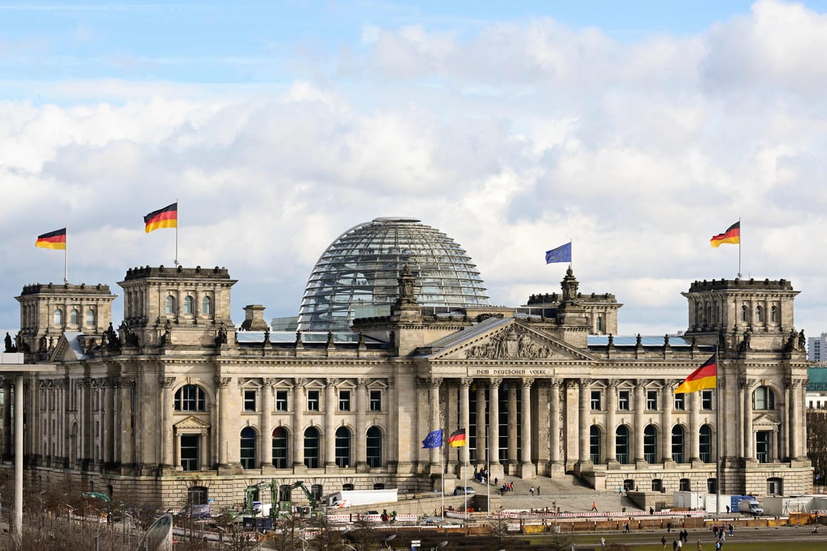 Which Party wins 2nd most seats in German election?