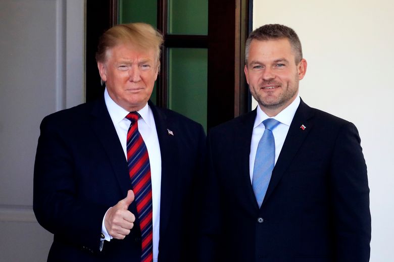 What will Trump say during Slovak Prime Minister event on Saturday?