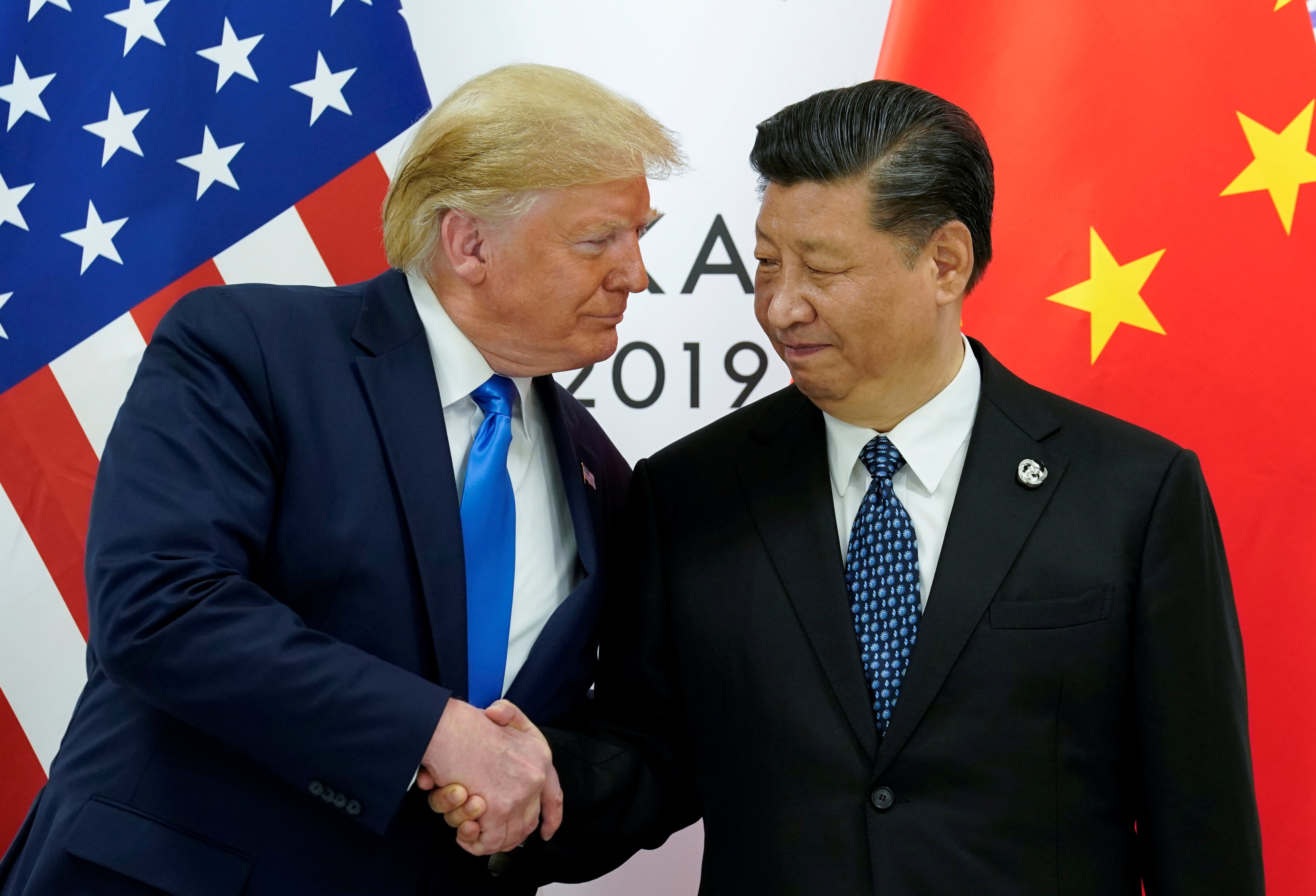How long will Trump and Xi shake hands on Thursday?