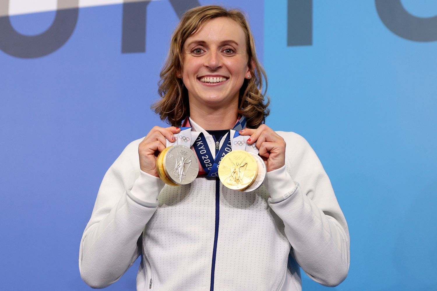 How many gold medals will Katie Ledecky win?