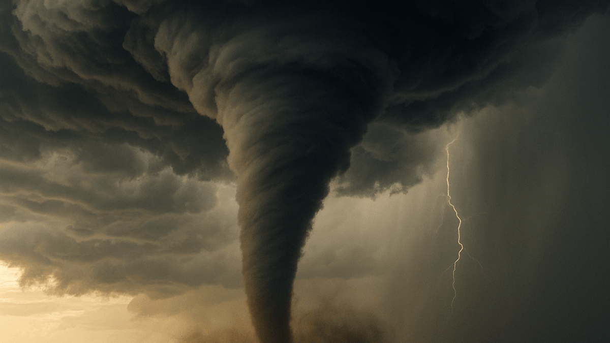 How many Tornadoes in the US in December?