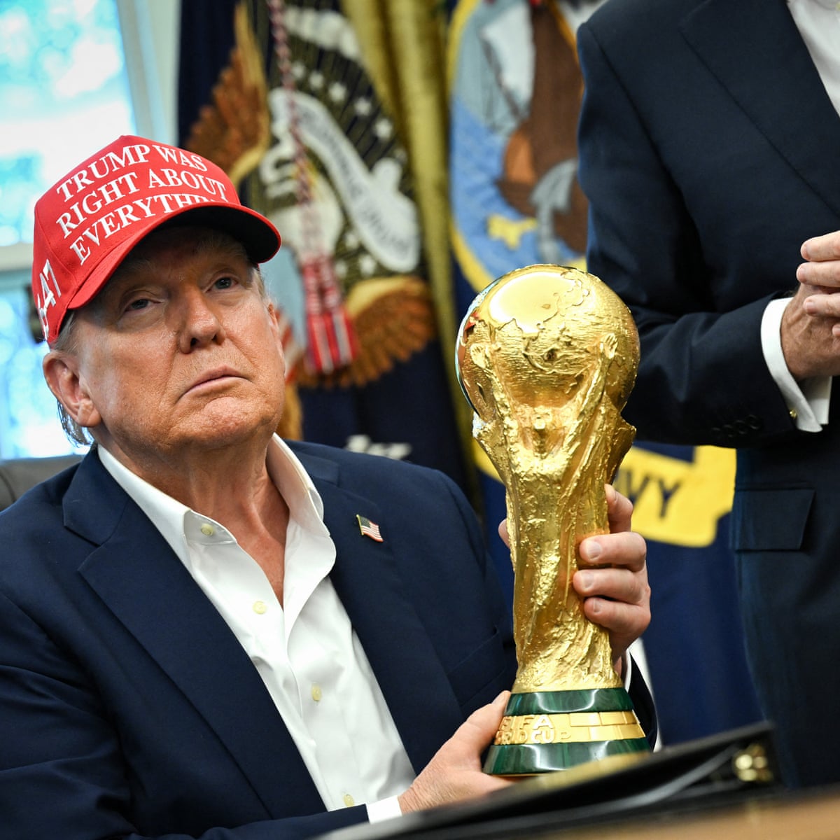 How many World Cup matches will Trump attend?