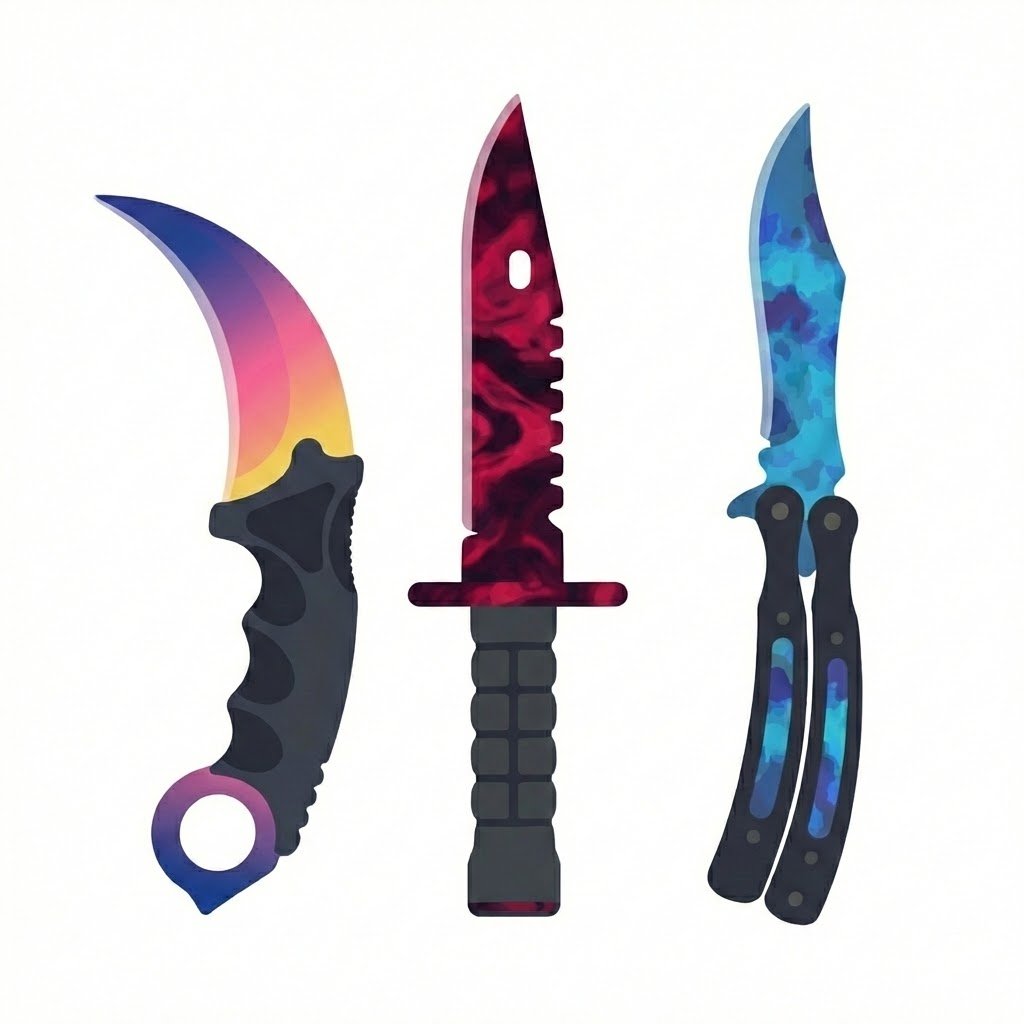 Counter-Strike Knife Index above ___ end of February?