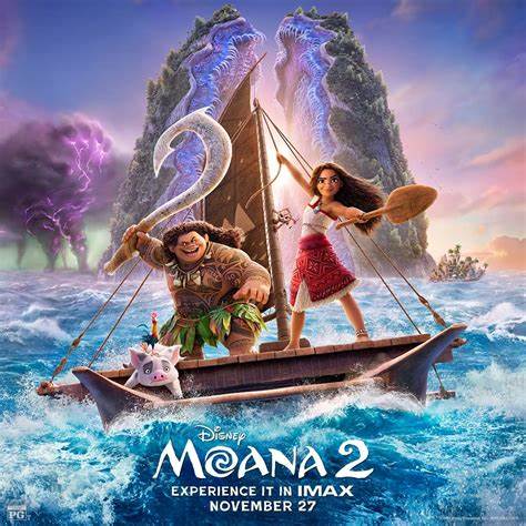 'Moana 2' 5-day Opening Weekend Box Office