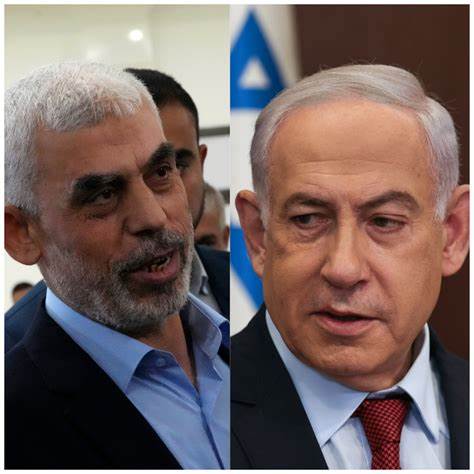 Who's out first: Benjamin Netanyahu or Yahya Sinwar?