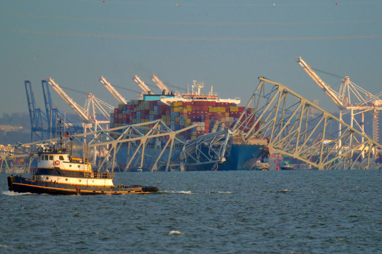  Port of Baltimore temporary channel open by April 15?