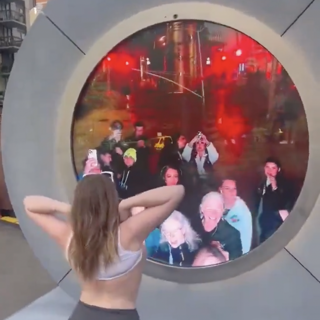 NYC-Dublin portal back online by Friday?