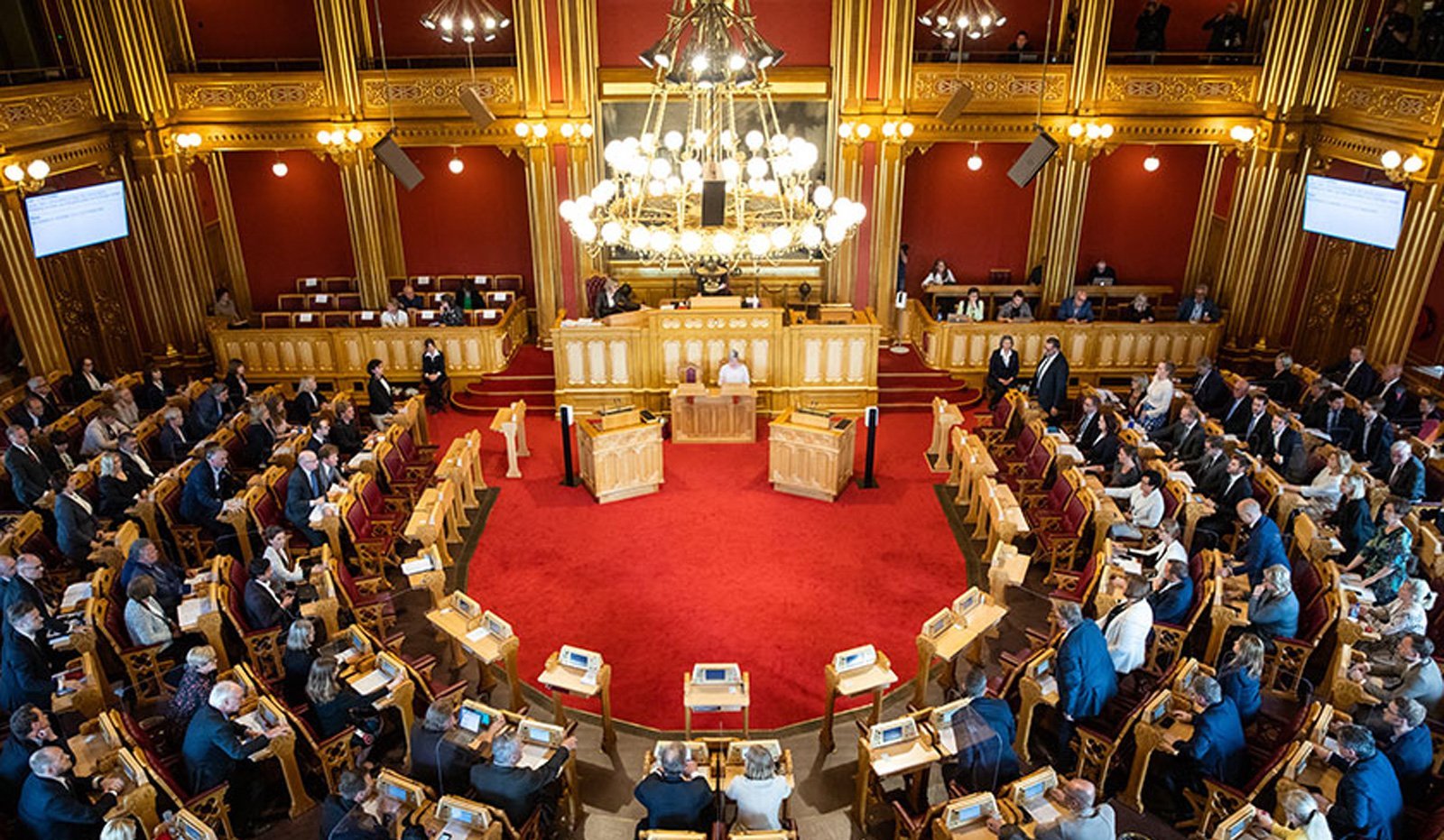 Norway Election: Red vs. Blue Bloc Margin of Victory
