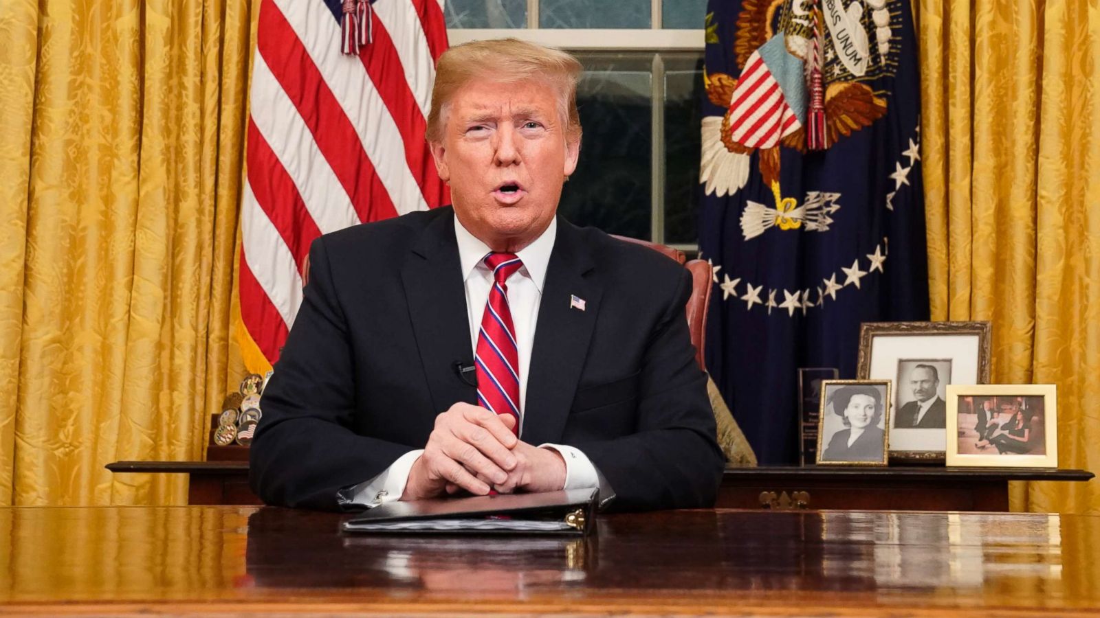 Trump declares a national emergency by...?