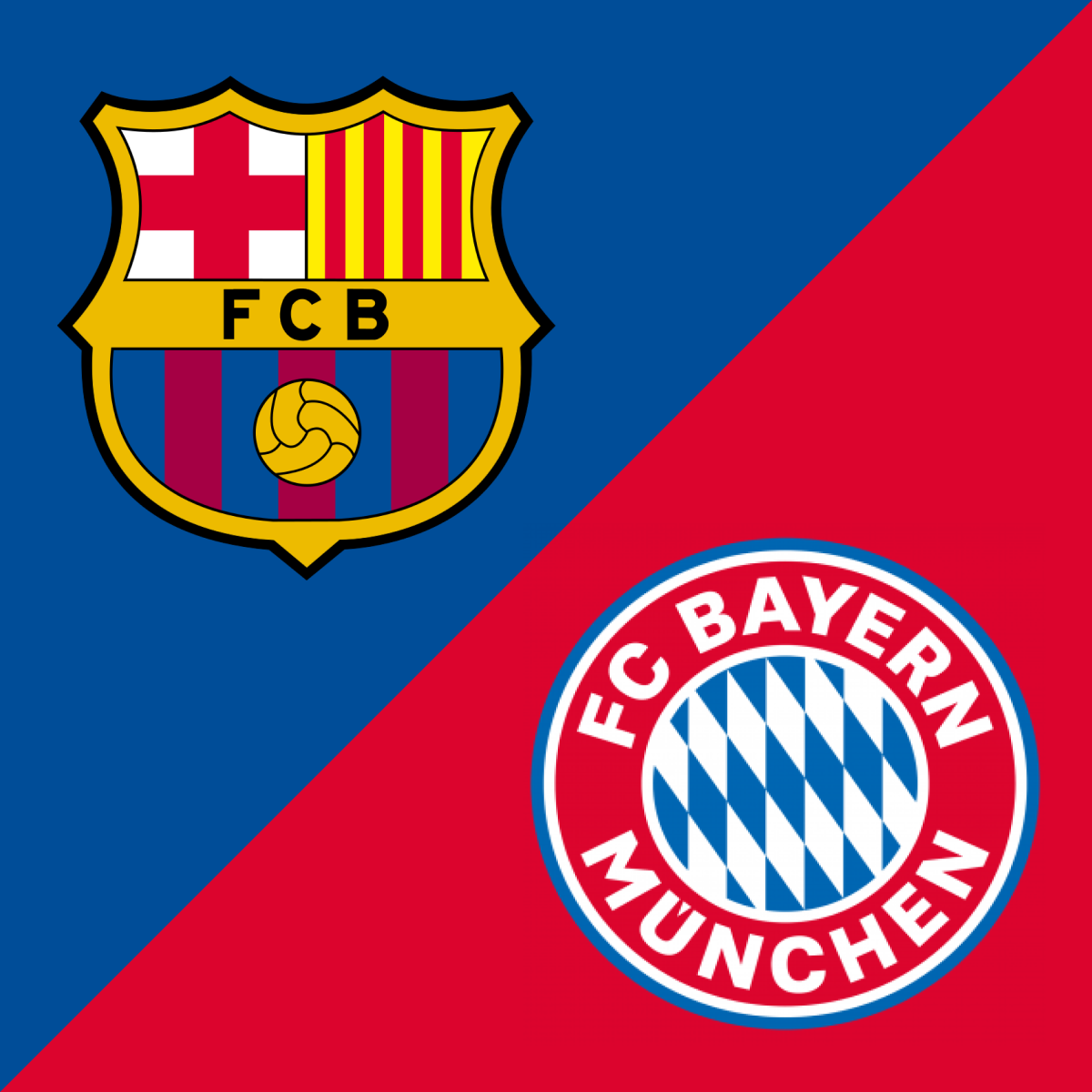 UCL: Barcelona vs. Bayern Munich