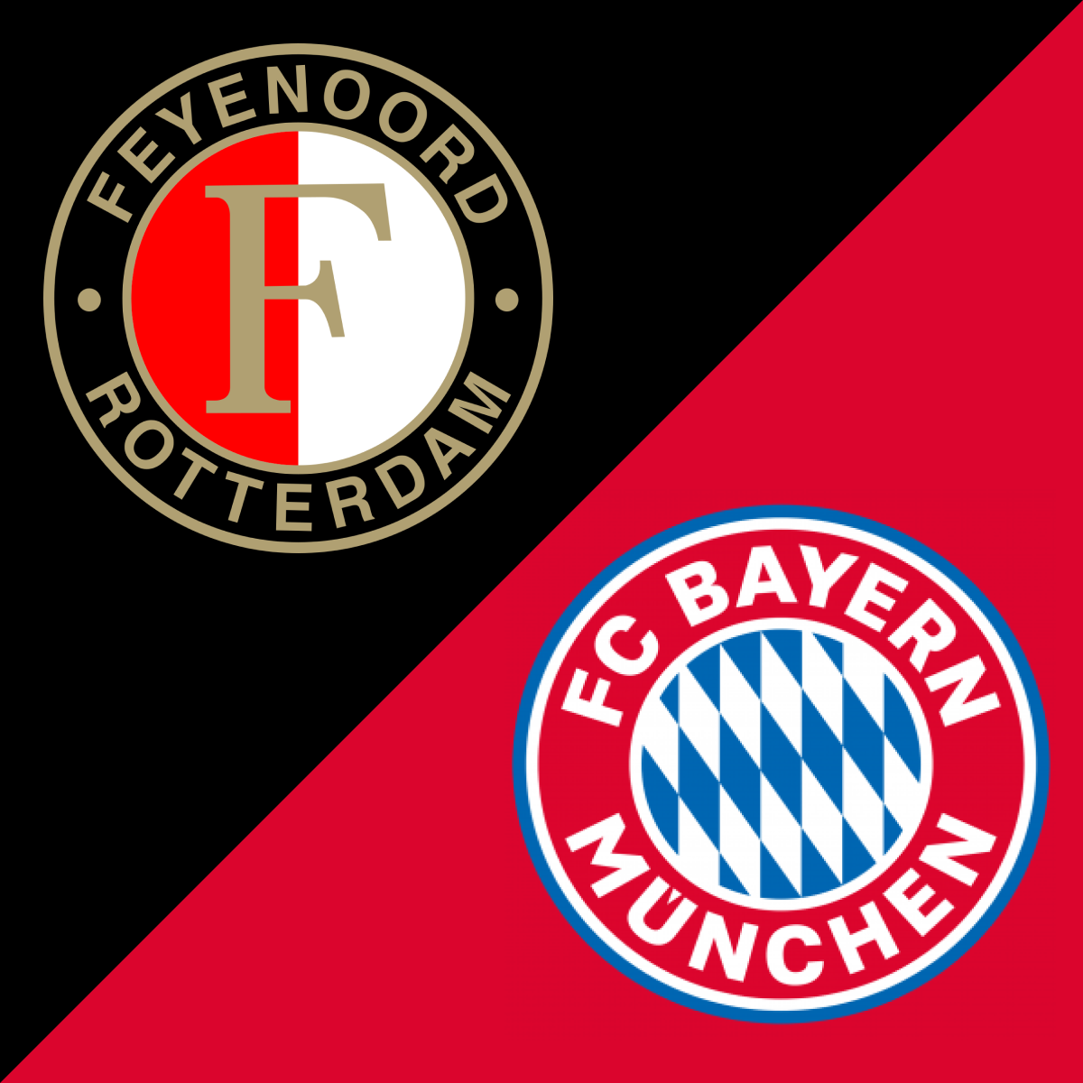 UCL: Feyenoord vs. Bayern Munich