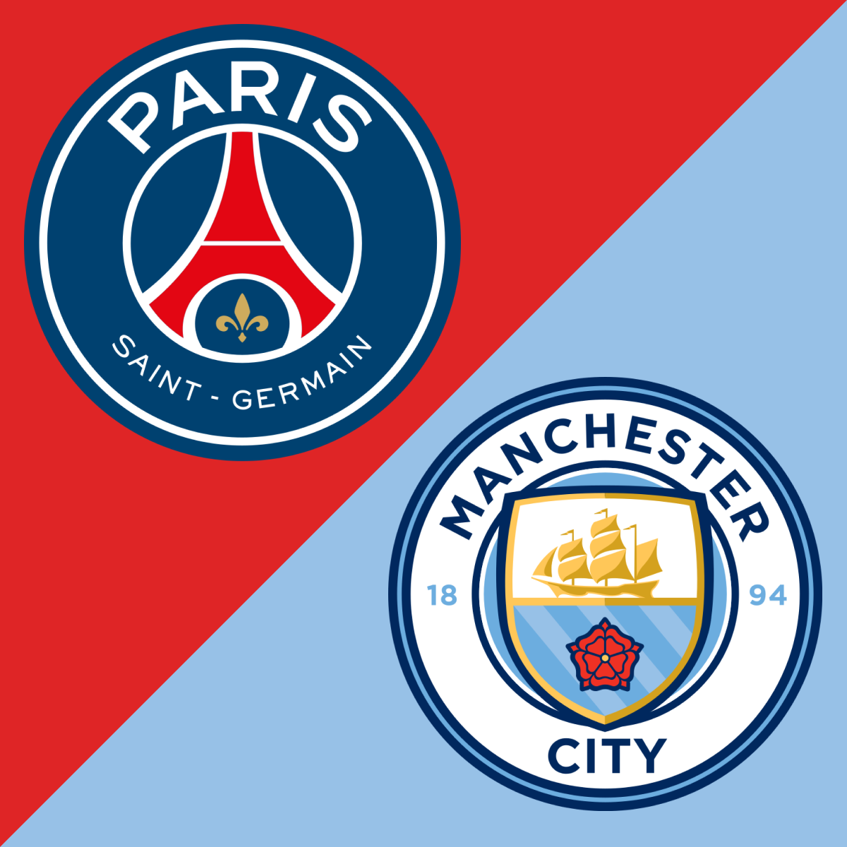 UCL: Paris Saint-Germain vs. Manchester City