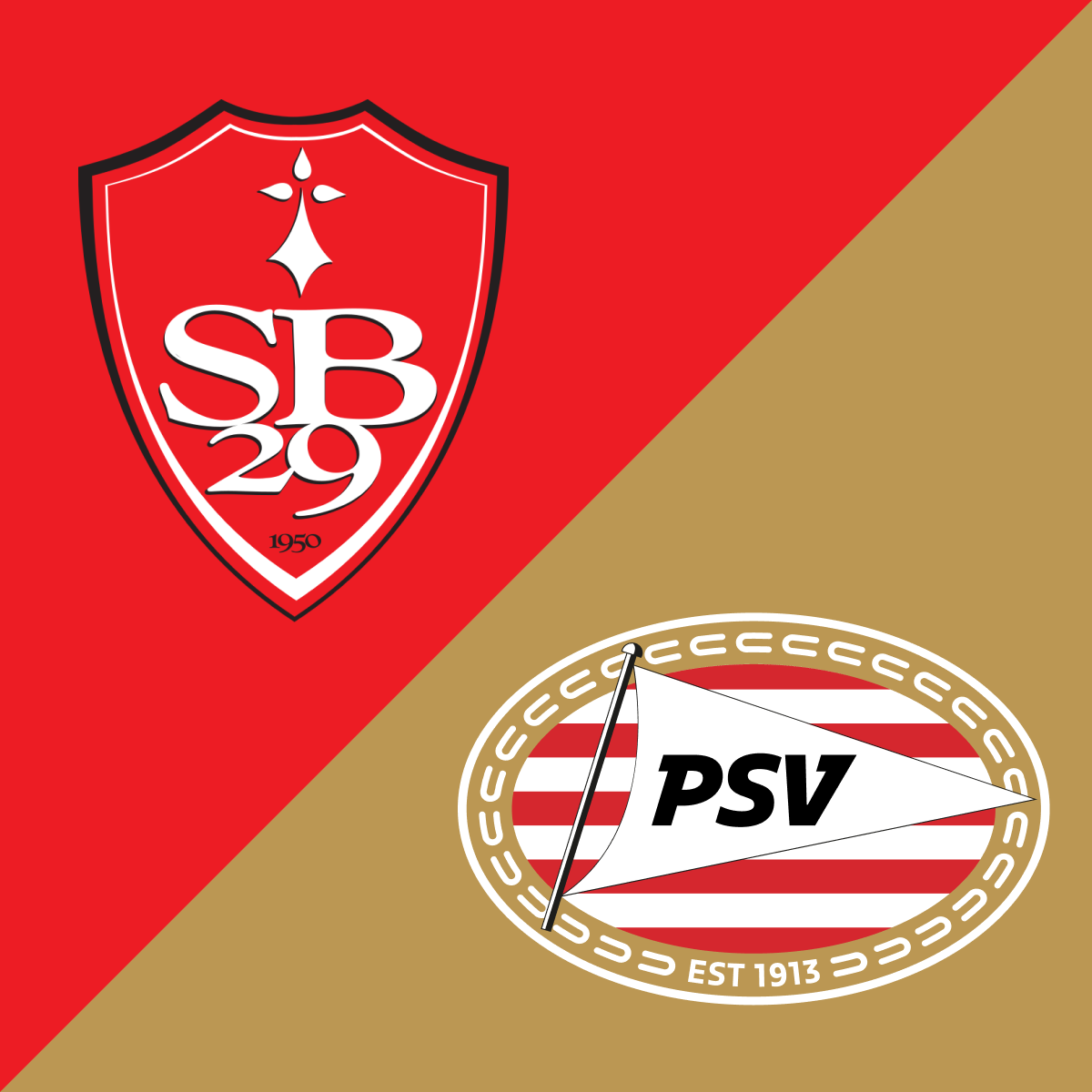 UCL: Stade Brestois vs. PSV