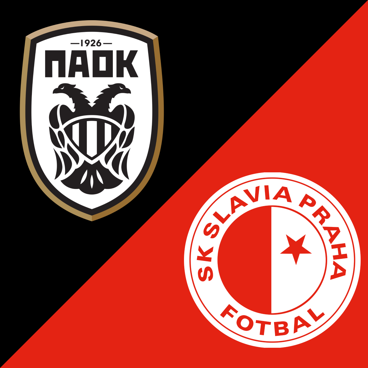 UEL: PAOK vs. Slavia Praha