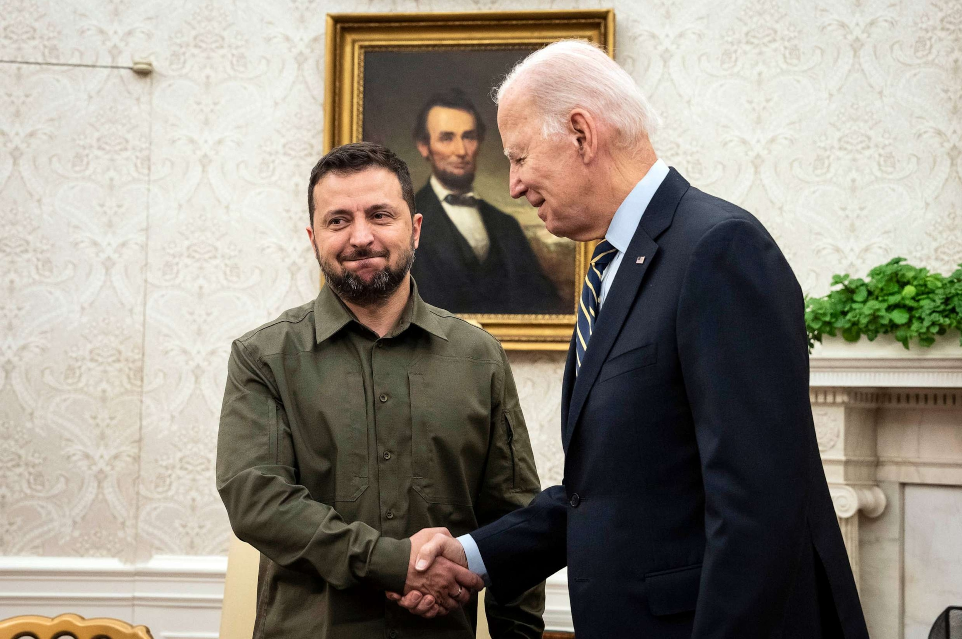 Ukraine aid package in April?