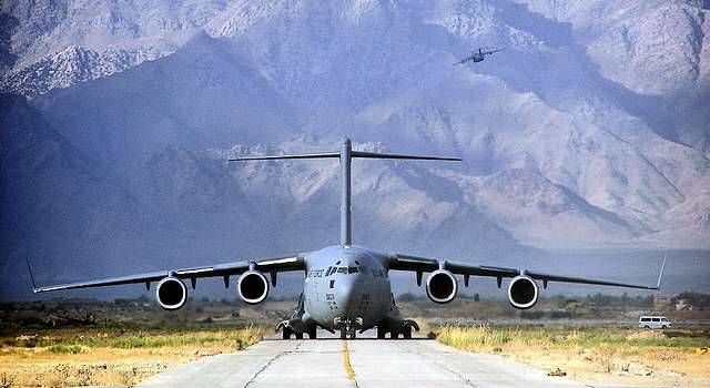 US announces Afghanistan military base in April?