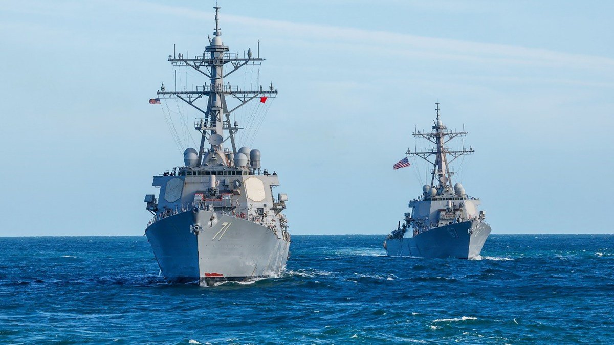 US announces blockade on Iran by...?
