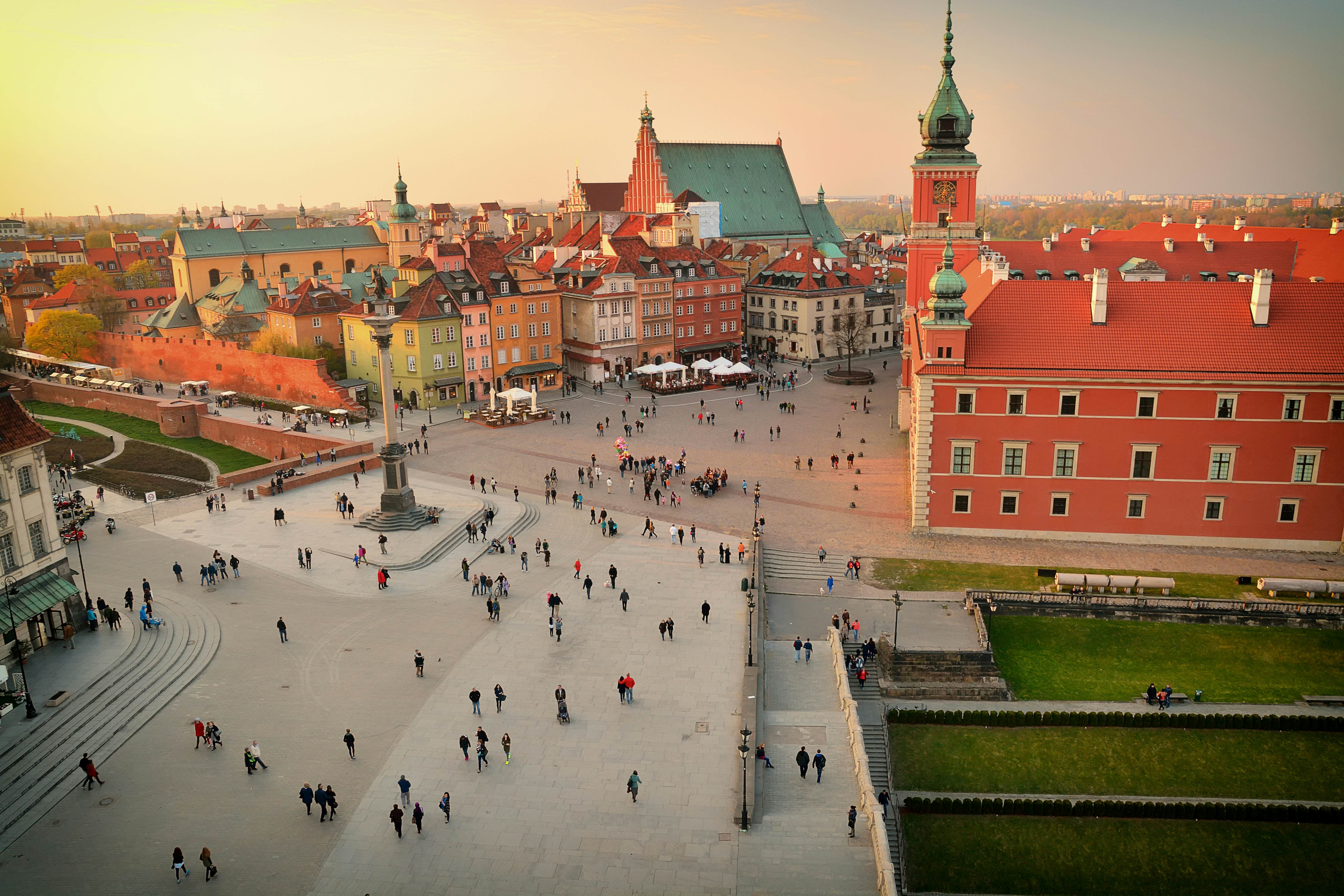 Highest temperature in Warsaw on March 22?