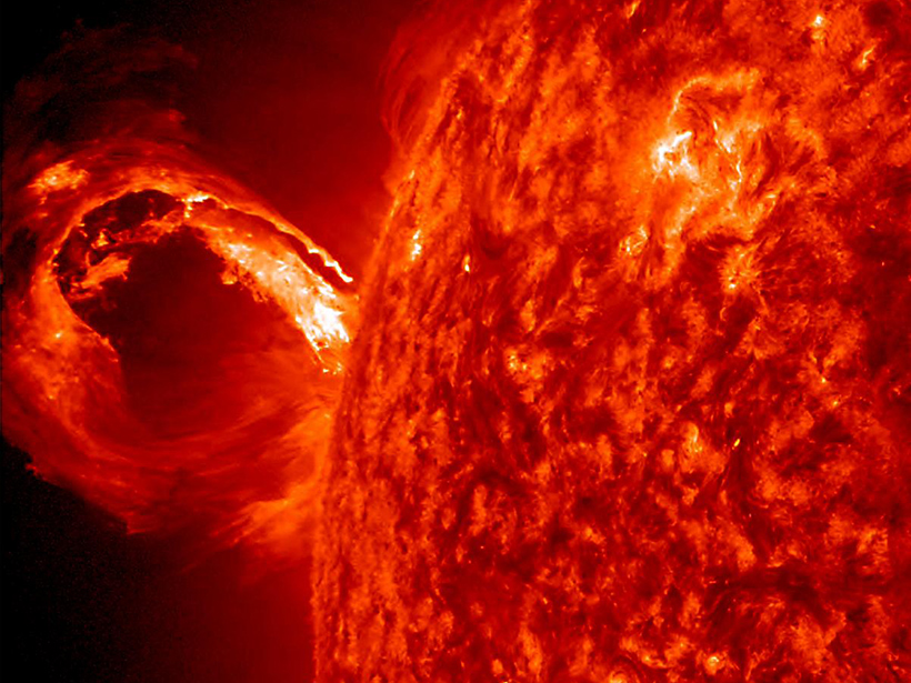 Was the AT&T cellular outage caused by a solar flare?