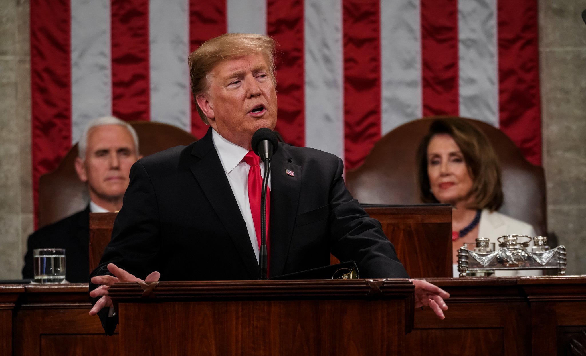 Who will Trump name during the State of the Union address?