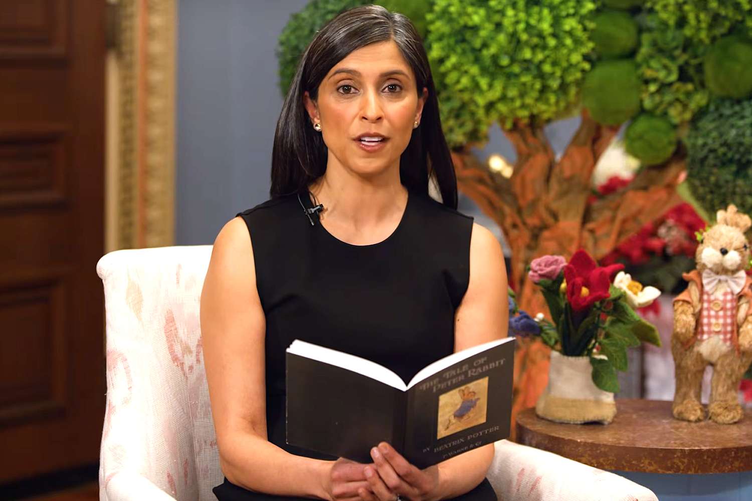 What will be said during the next Storytime with the Second Lady?
