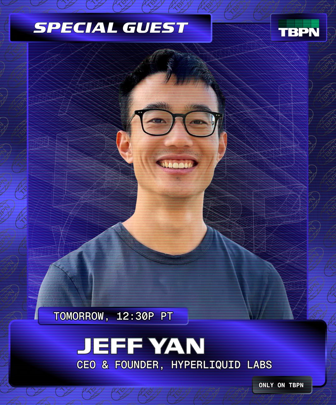 What will Jeff Yan say during TBPN on October 22? Predict... | Polymarket