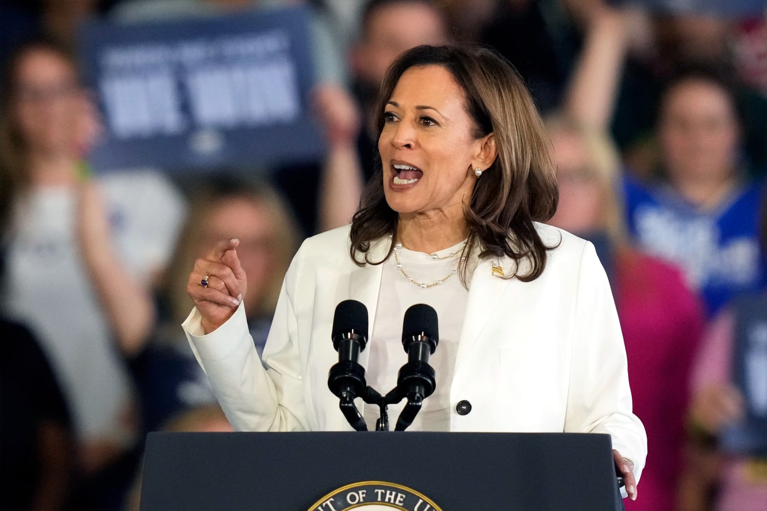 What will Kamala say during Wisconsin rally?