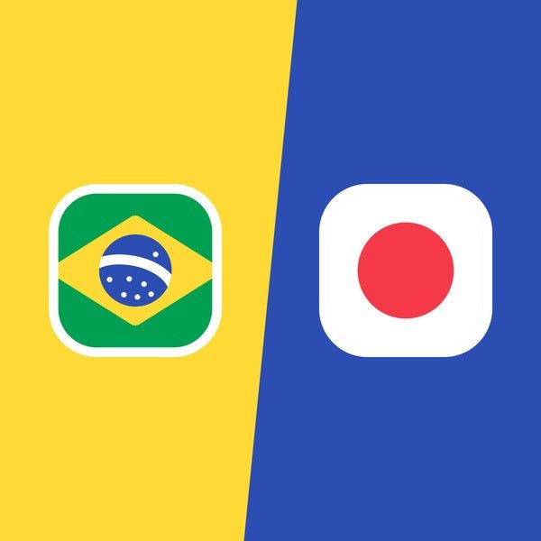 What will the announcers say during Brazil vs Japan World Cup Match?