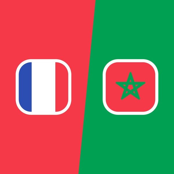 What will the announcers say during France vs Morocco World Cup Match?