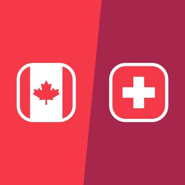 What will the announcers say during Switzerland vs Canada World Cup Match?
