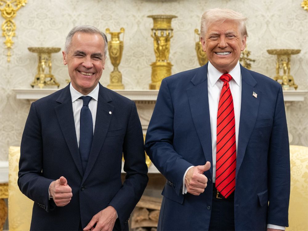 What will Trump say during Carney events on October 7?