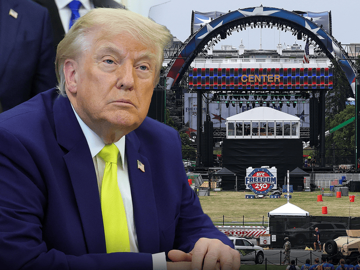What will Trump say during UFC Freedom 250?