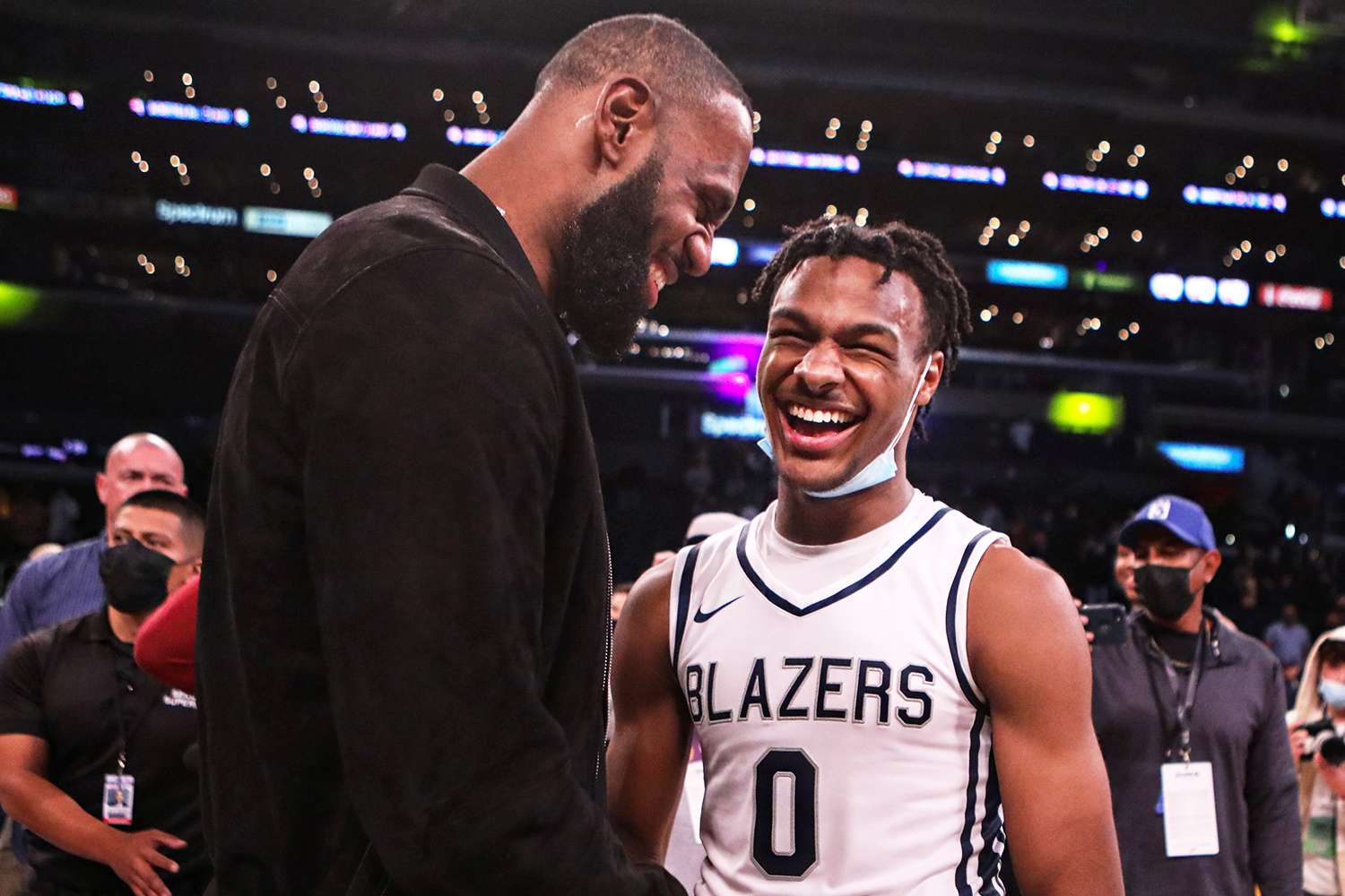 Will Lebron and Bronny join the same team? 