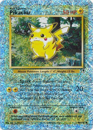 Reverse Holographic Pikachu