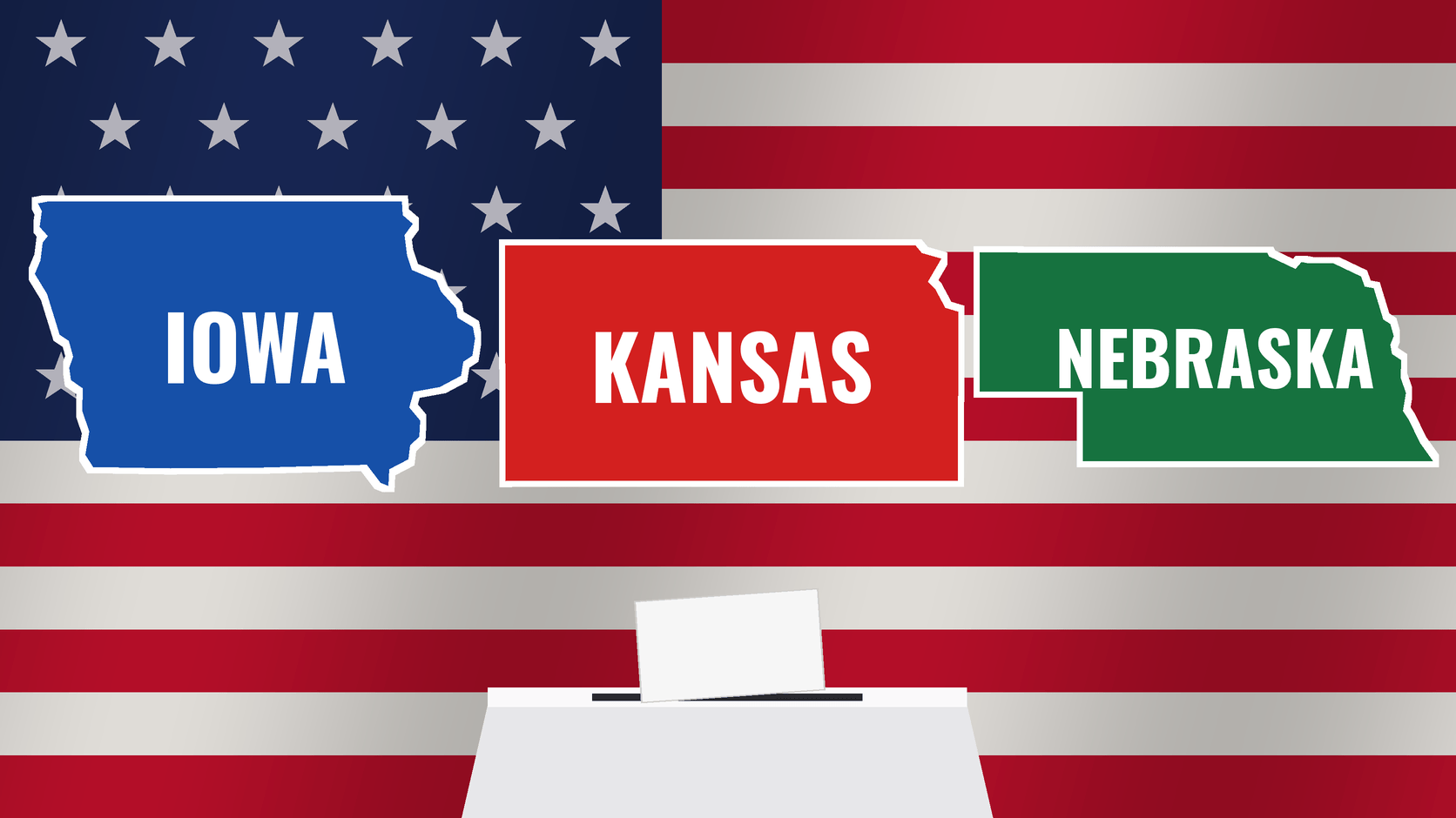 Reps IA, Dems KS, Ind NE