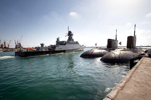 Will Russia abandon Syrian naval base before 2025?