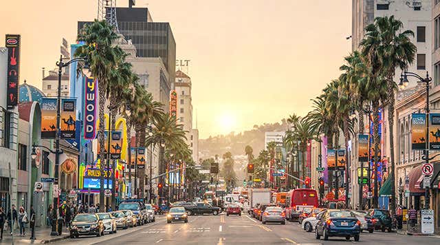 Will the Sunset wildfire reach Hollywood Blvd by Friday?