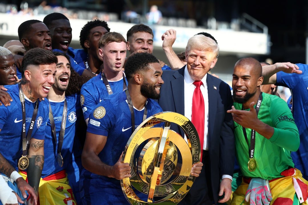 Will Trump be in the WC Champions Photo?