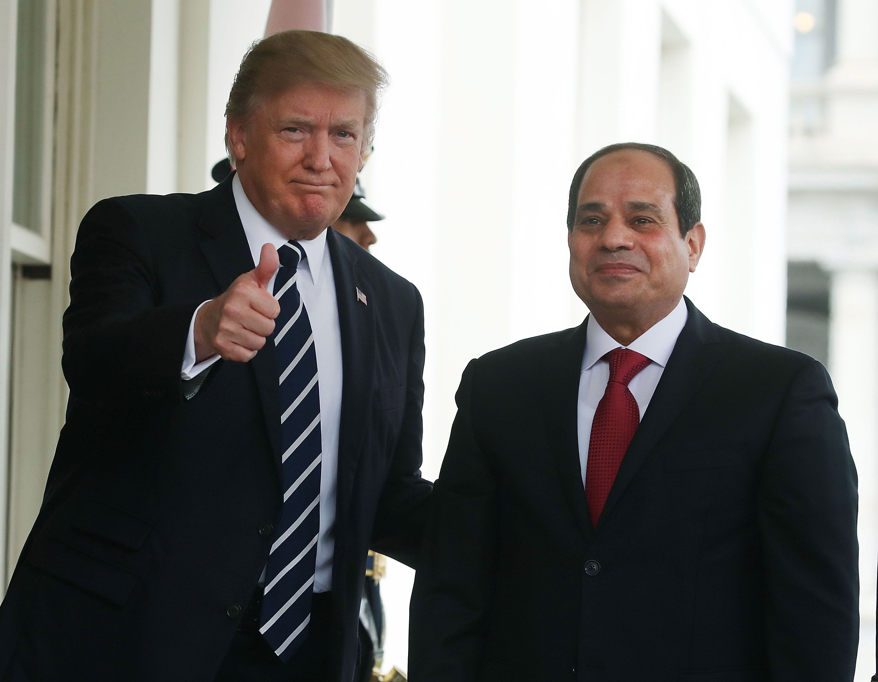 Will Trump visit Egypt by October 31?