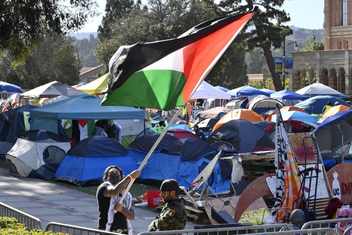 UCLA pro-Palestine protest cleared by Friday?