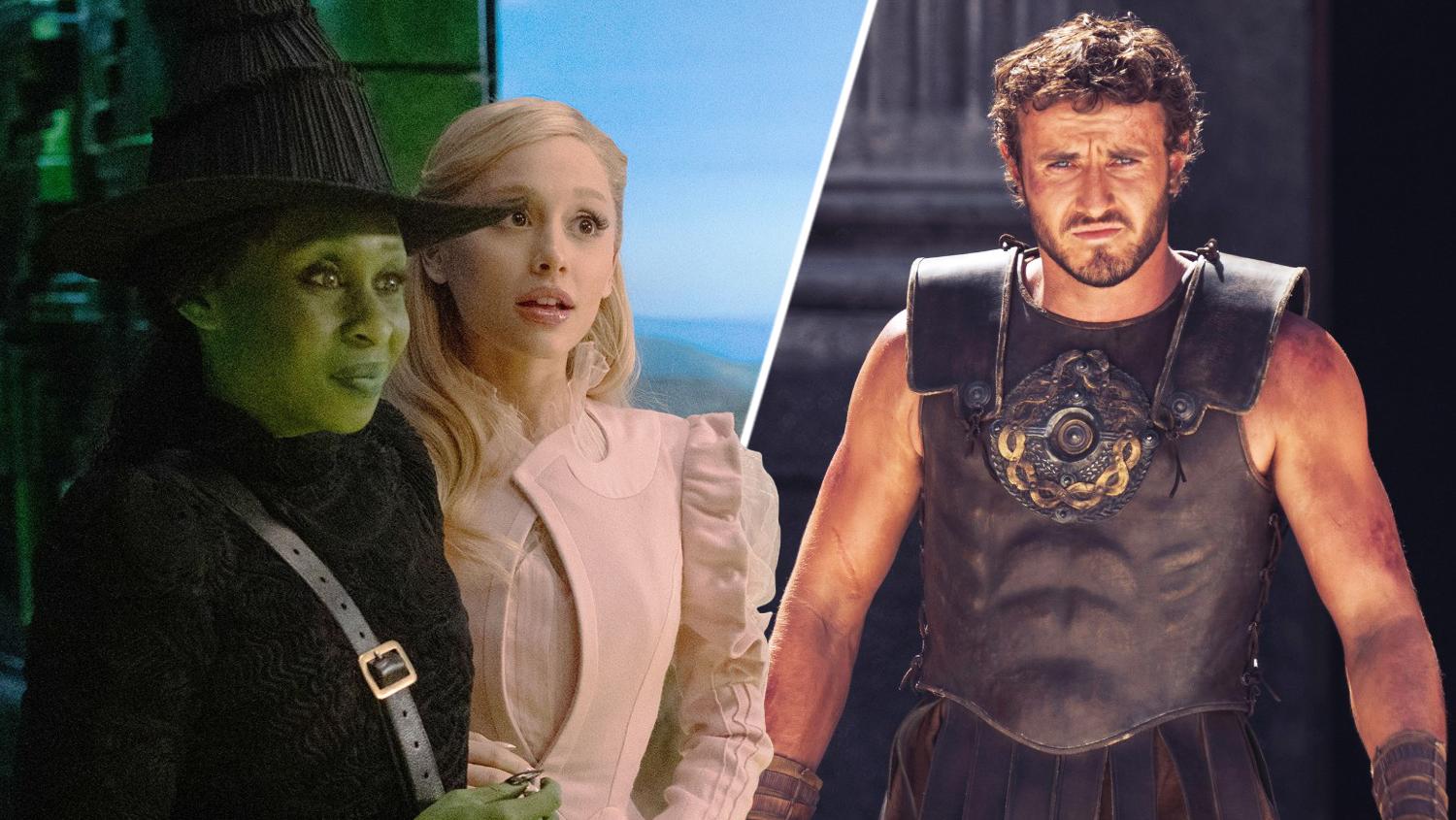 'Wicked' grosses 2x more than 'Gladiator 2' on opening weekend?